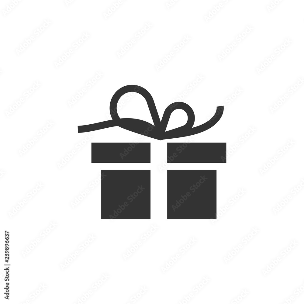 Gift box icon design template illustration Gift box icon design template illustration