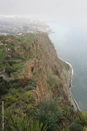 Obraz na płótnie Landschaft Madeira Portugal w salonie
