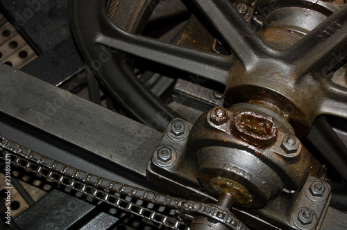 Gears and wheel