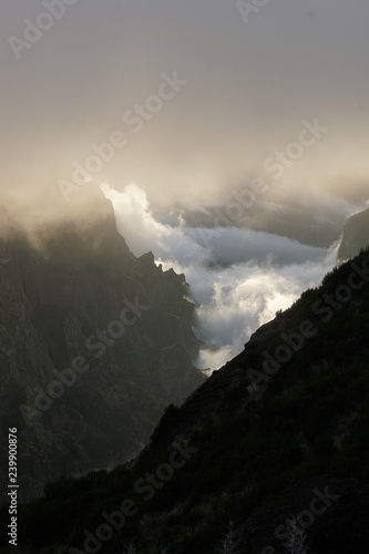 Obraz na płótnie Pico do Areiro Madeira Portugal w salonie