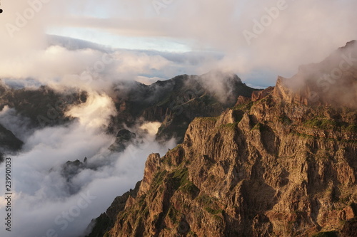 Obraz na płótnie Pico do Areiro Madeira Portugal w salonie