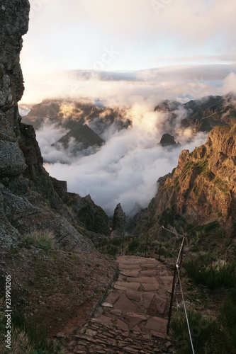 Obraz na płótnie Pico do Areiro Madeira Portugal w salonie