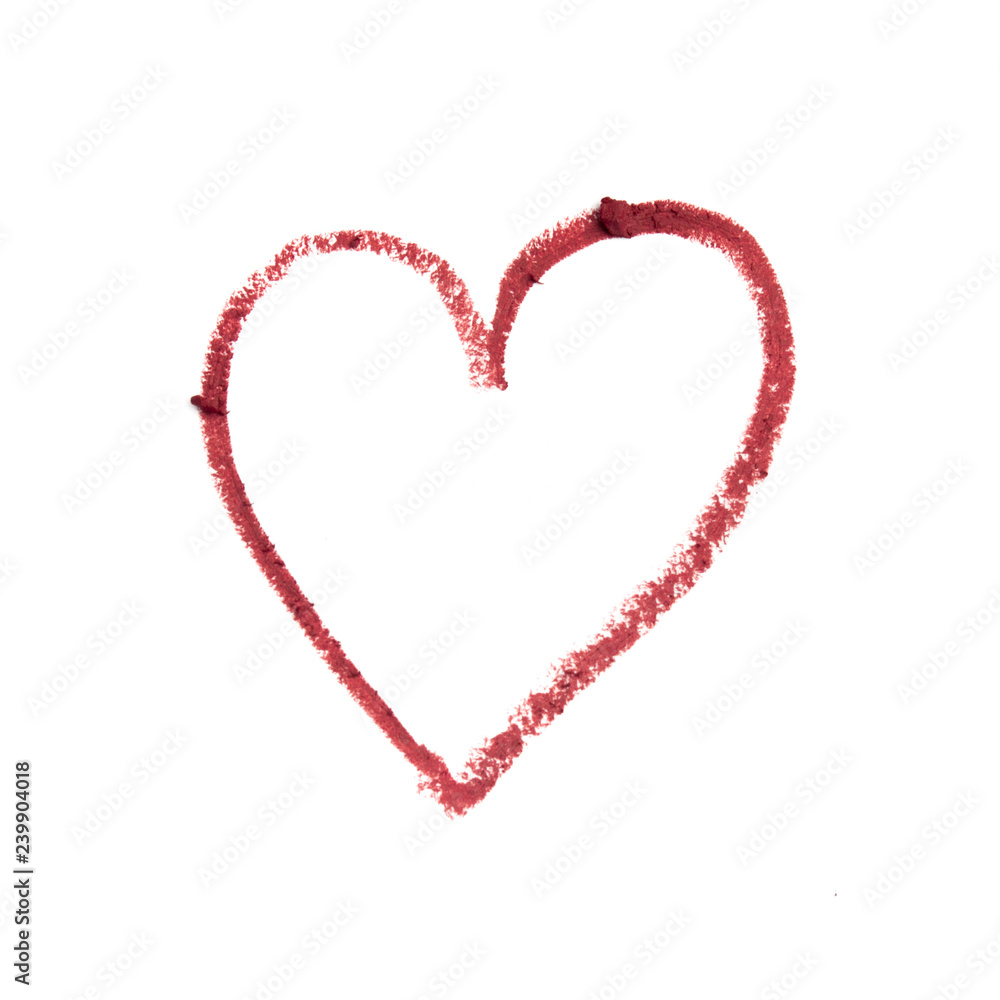 Liner or marker texture set, heart shape Liner or marker texture set, heart shape