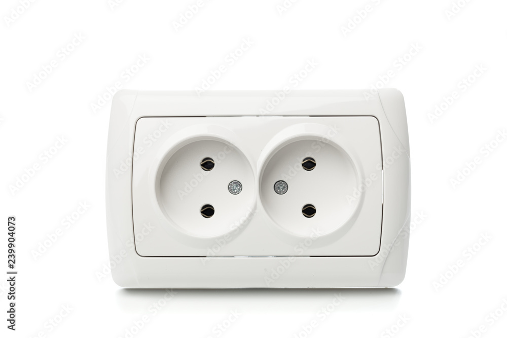 socket isolated on white socket isolated on white