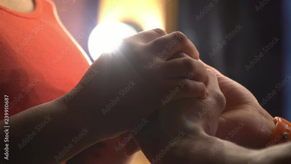 An African American couple of lovers spends their day, black people fall in love with each other, the romantic atmosphere of young progressive people, the guy gives the girl gifts, an awkward guy An African American couple of lovers spends their day, black people fall in love with each other, the romantic atmosphere of young progressive people, the guy gives the girl gifts, an awkward guy