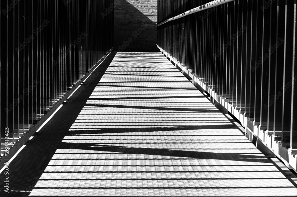 black and white bridge black and white bridge