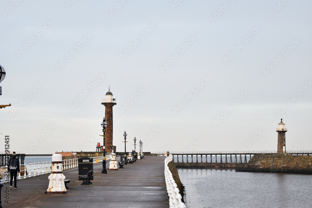 lighthouse on pier