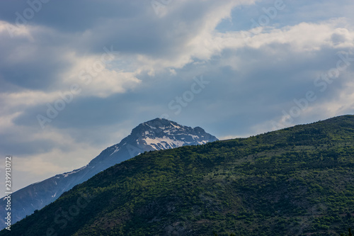 The beautiful Sultan mountain in the Afyon province