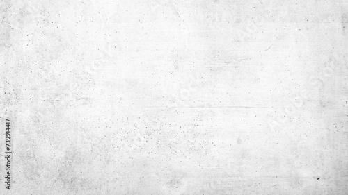 Foto Texture of old white concrete wall for background