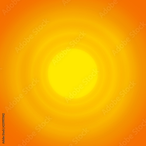 Artistic sun illustration