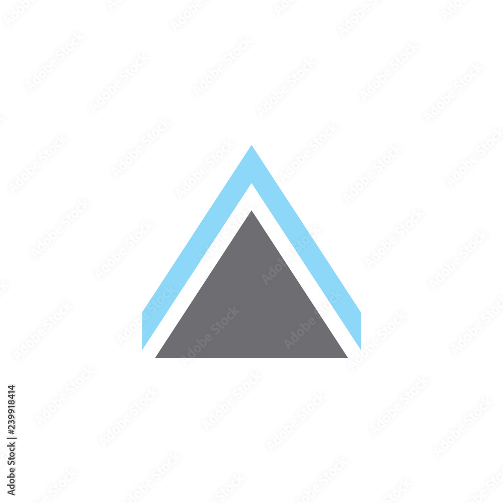 triangle arrow up simple geometric arrow logo triangle arrow up simple geometric arrow logo