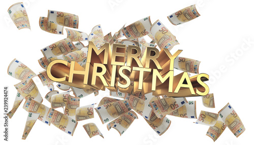merry christmas bold golden...