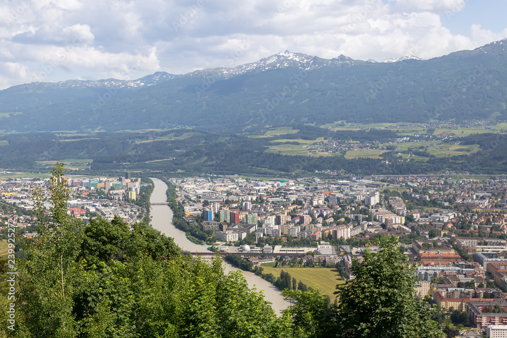 Obraz premium river in innsbruck