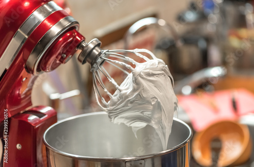 Whipped cream and mixer