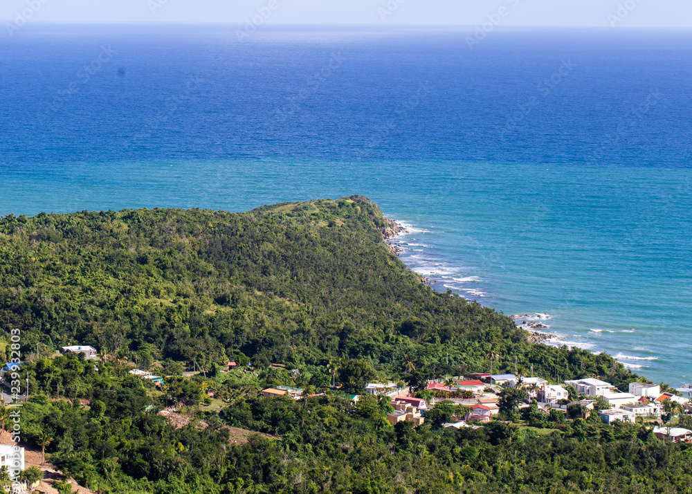 coast in Yabucoa, Puerto Rico