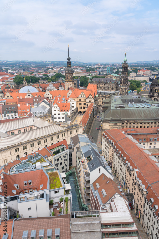 view of dresden, germany
