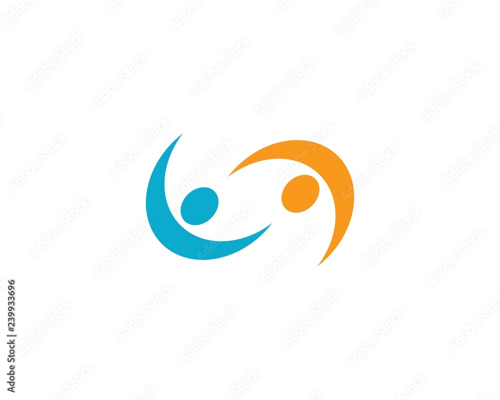 community care Logo template community care Logo template