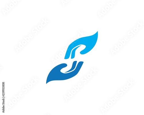 Hand Care Logo Template