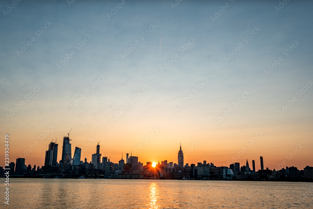 NYC Skyline dawn NYC Skyline dawn