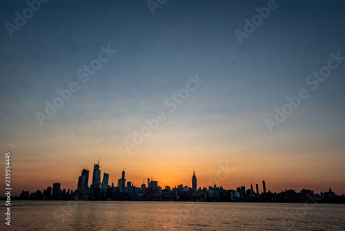 NYC Skyline silhouette