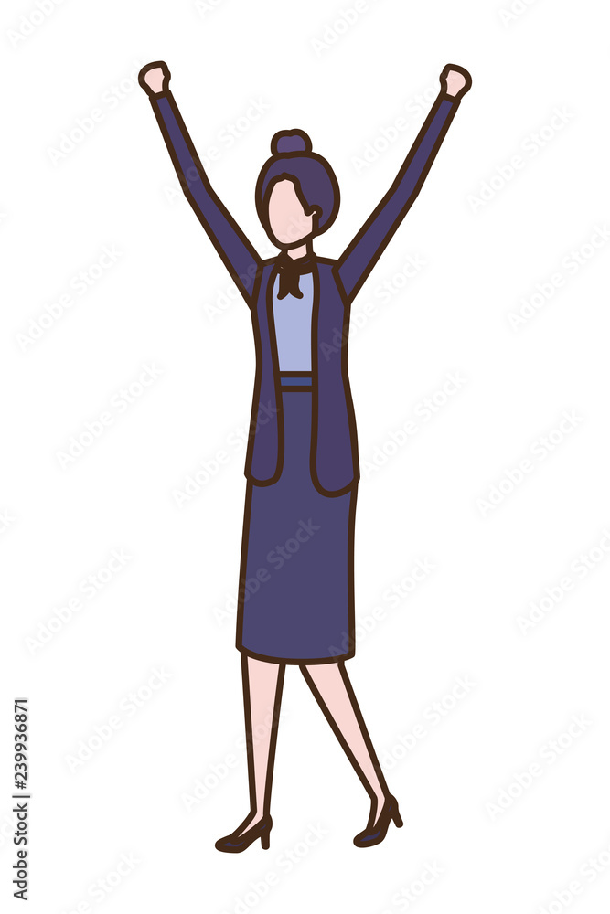 business woman avatar character business woman avatar character