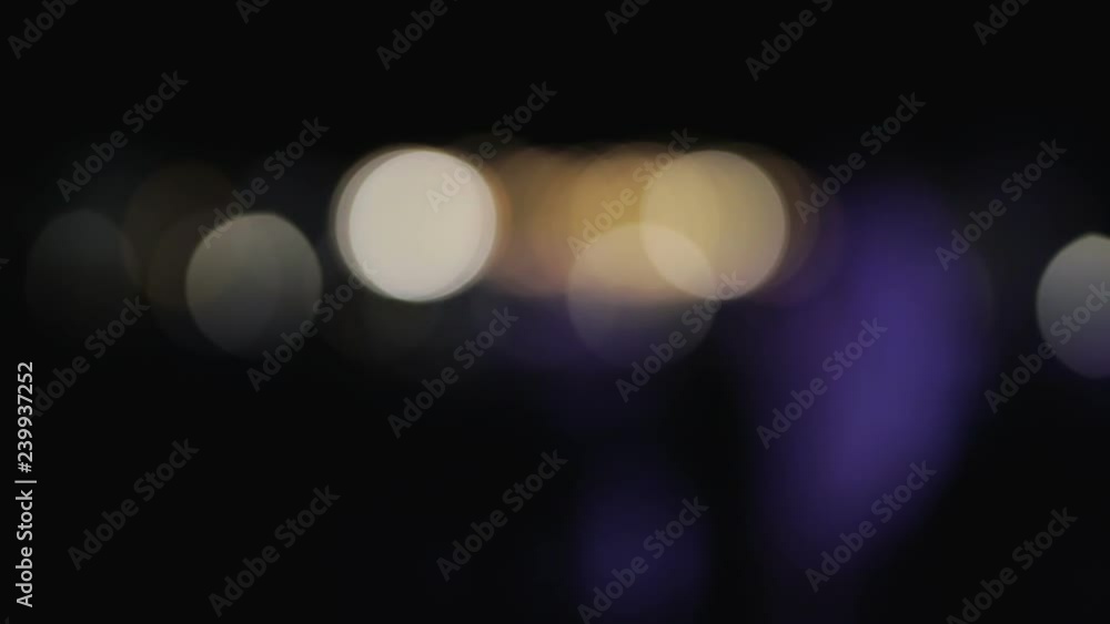 Blurred lights of the night city Blurred lights of the night city
