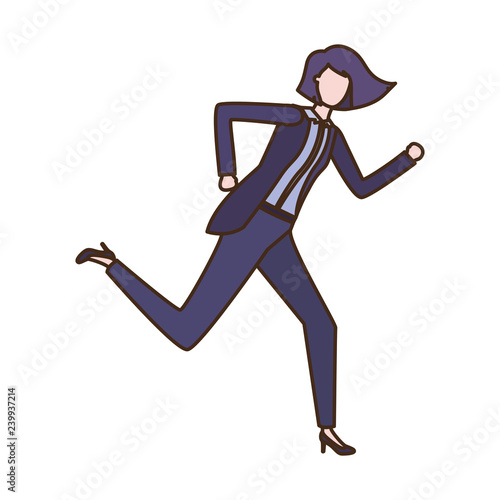 business woman avatar character