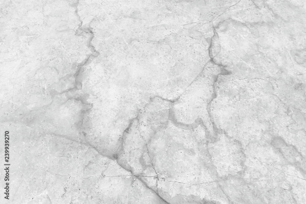 Naklejka premium Detailed old white or gray marble floor texture seamless patterns grey background