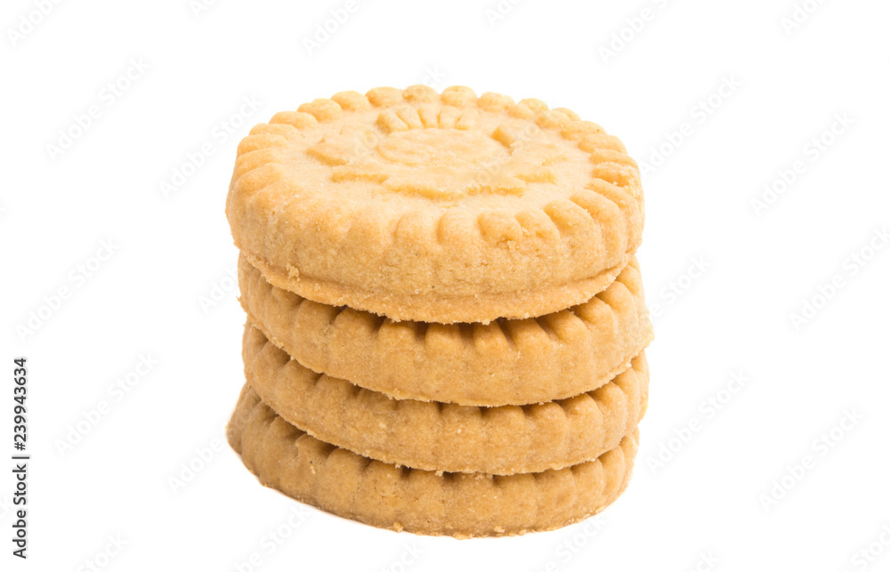 butter cookies isolated butter cookies isolated