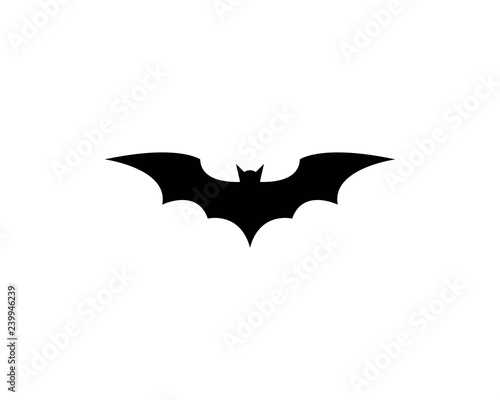 Bat icon for web. Isolated on white background. - Vector