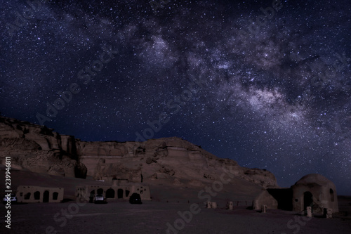 Milkyway in Wadi El Hitan  Whale Valley 