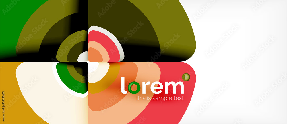 Circles and triangles design abstract background Circles and triangles design abstract background
