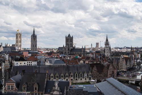 view of Ghent, Belgium © kolbaya