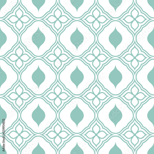 Seamless retro pattern vector illustration