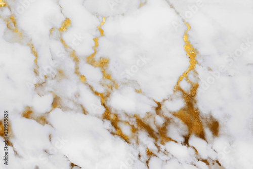 White marble texture with natural pattern for background