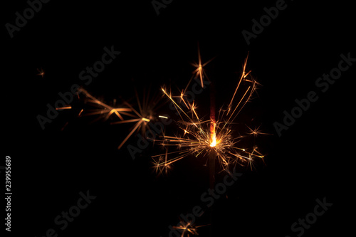 Wallpaper Mural sparkler [firework] black background Torontodigital.ca