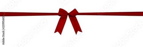 Geschenkkarte rote Schleife Weihnachten Geburtstag Events