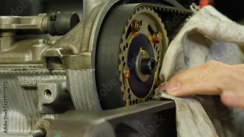 Motor reinigen