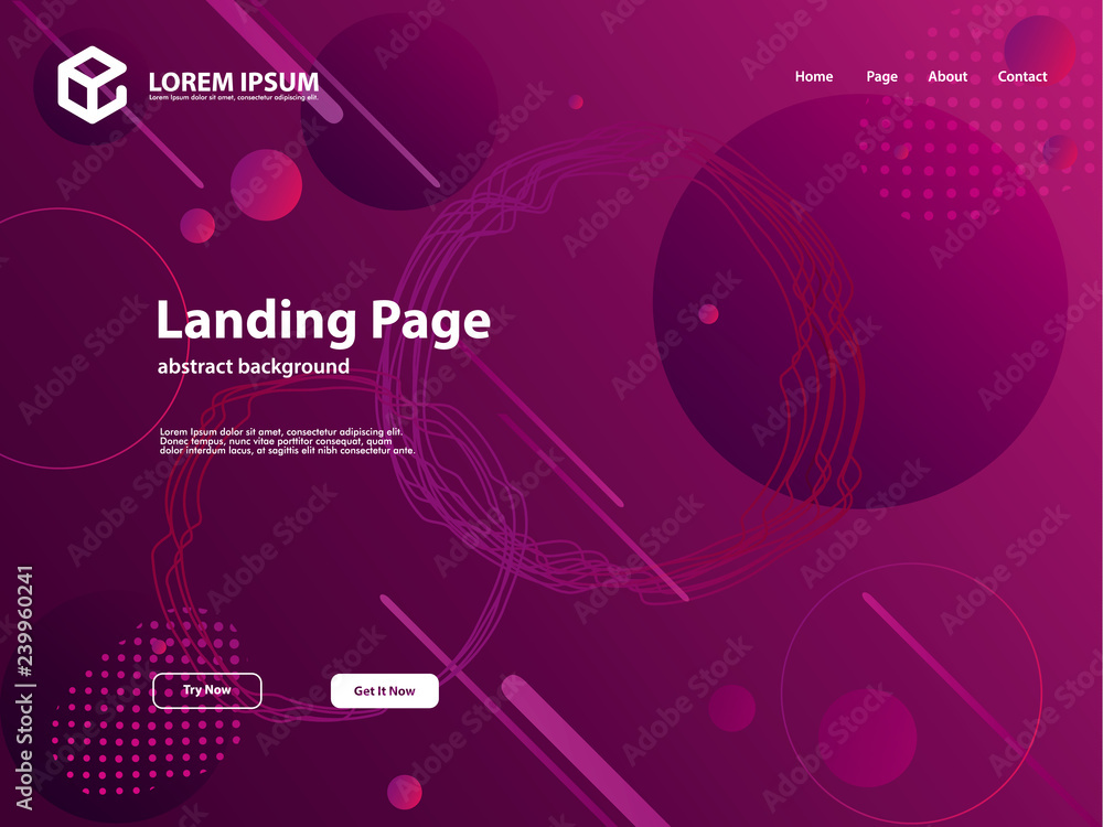 abstract background for landing page abstract background for landing page