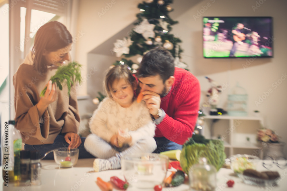 Let's make a delicious dinner for Christmas. Let's make a delicious dinner for Christmas.