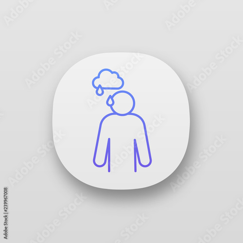 Sadness app icon