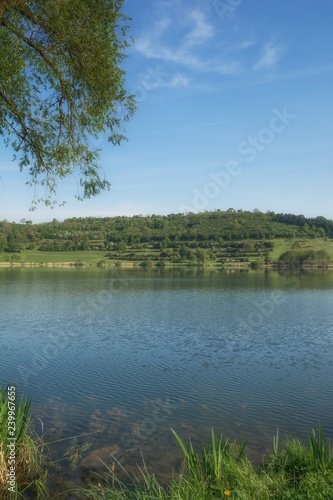 das Schalkenmehrener Maar in der Vulkaneifel,Rheinland-Pfalz,Deutschland