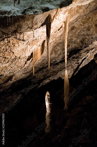 Decoration in the cave.