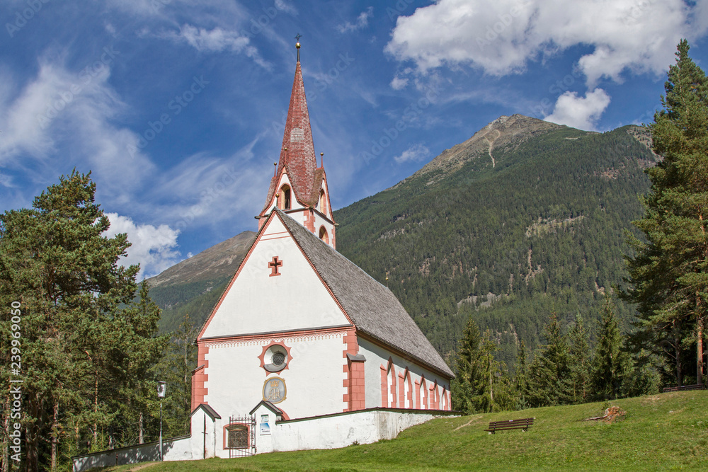 Pestkapelle in Längenfeld im Ötztal