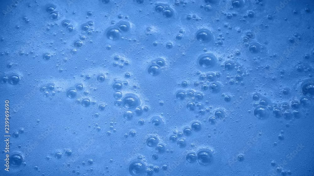 Blue Fizzing Surface Blue Fizzing Surface