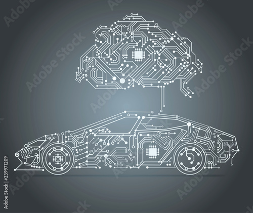 AI - Artificial intelligence car 