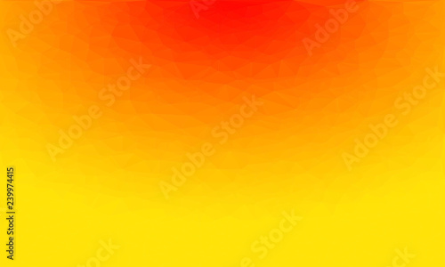 Abstract polygon background with colors of sun. Pattern composed of triangles.