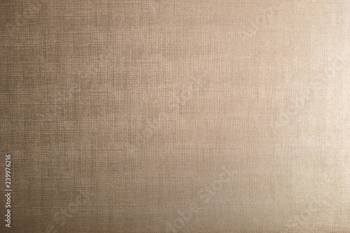 Textured background large beige textile. Texture of textile fabric close-up