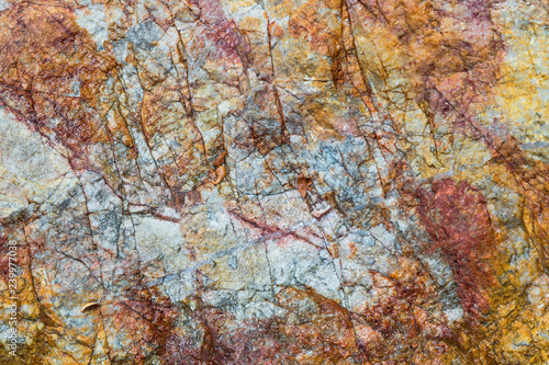 Pattern of colorful rocks for background.