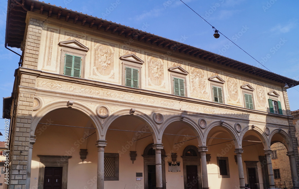 Forteguerriana Library, Pistoia, Italy